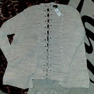 NWT :) tie down back cardigan!